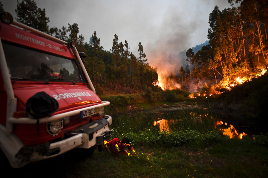 Catástrofe: Incêndio florestal na França deixa 1 morto e 13 feridos