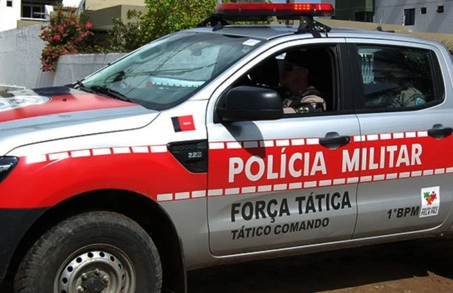 Polícia militar prende traficante em flagrante na cidade de Itaporanga